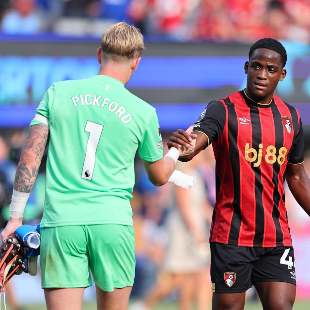 Daniel Adu-Adjei prošlo je ljeto proveo na pripremama s Bournemouthom u Americi i zabio je Evertonu u prijateljskoj utakmici