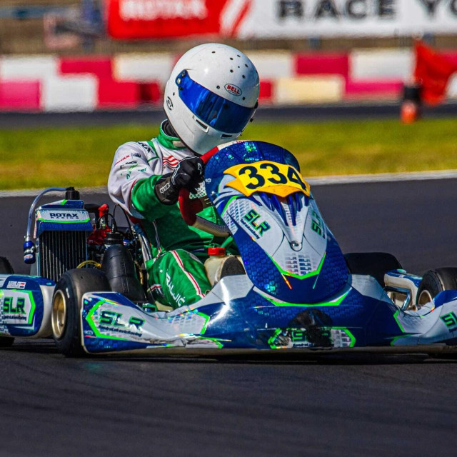Adriano Kraljić osvojio je naslov prvaka u Klasi 5 - Rotax Max Senior s maksimalnim brojem bodova