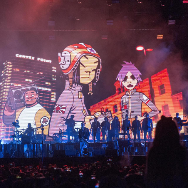 Gorillaz 

Life Is Beautiful Music Festival

Las Vegas