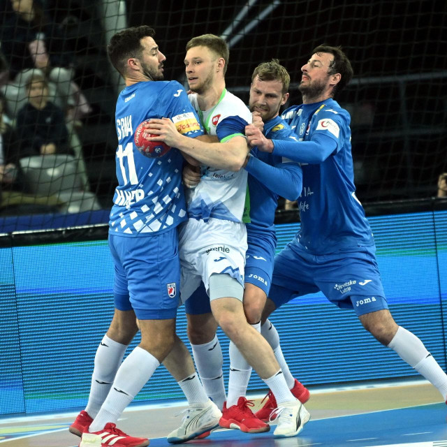 Prema prolazu u završnicu - Zvonimir Srna (Montpellier), David Mandić (Melsungen) i Domagoj Duvnjak (Kiel)