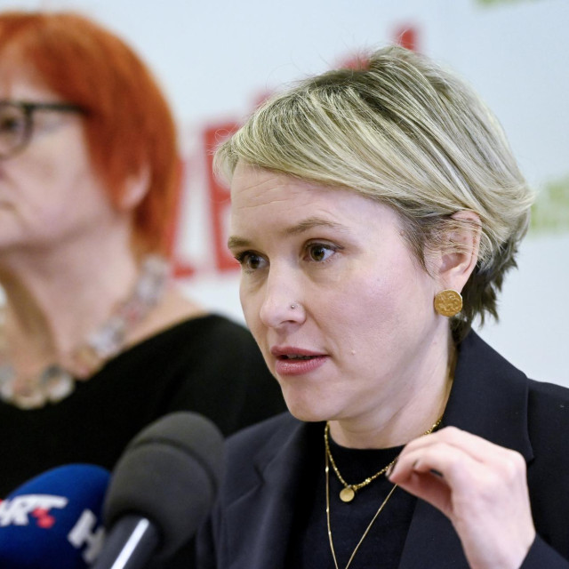 Saborska zastupnica stranke Možemo! Ivana Kekin