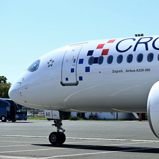 Avion Croatia Airlinesa