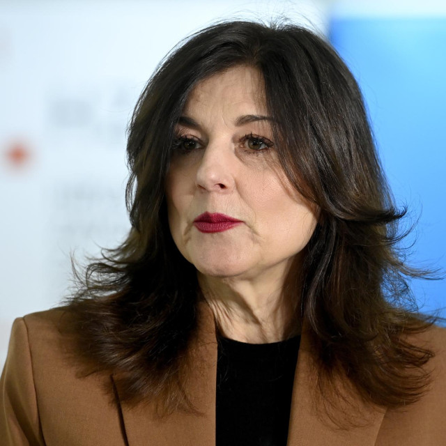 Zagreb, 040326.
Rockefellerova 12, HZJZ.
HZJZ i UNICEF predstavljaju publikaciju Dijete na prvom mjestu - Smjernice za medijsko izvjestavanje i javnu komunikaciju o djecjem zdravlju i debljini kod djece povodom Svjetskog dana debljine.
Na fotografiji: Sanja Music Milanovic.