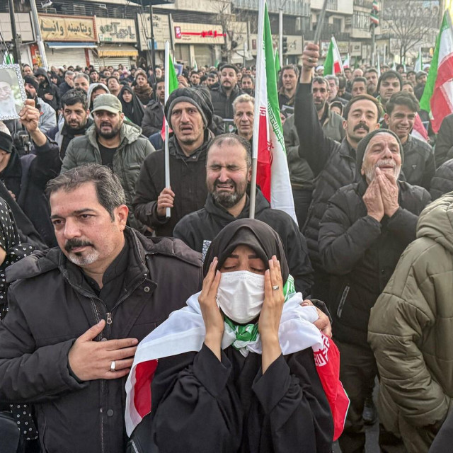 Prizori iz Teherana nakon likvidacije ajatolaha