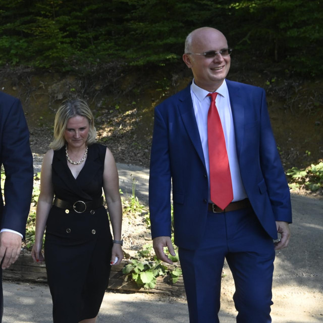 Zoran Milanović, Sandra Okanović i Toni Štimac