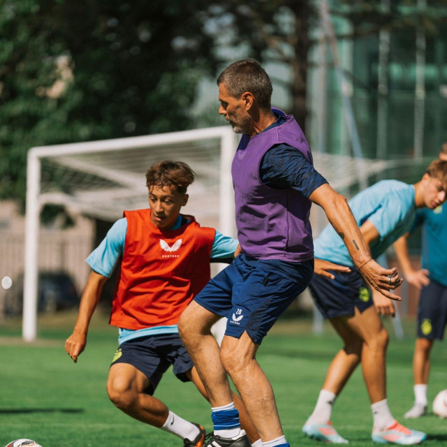 Ovako je to izgledalo u kolovozu, kada je Zvonimir Boban trenirao s Dinamovim kadetima