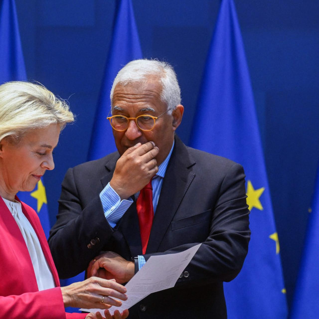 Ursula von der Leyen i Antonio Costa