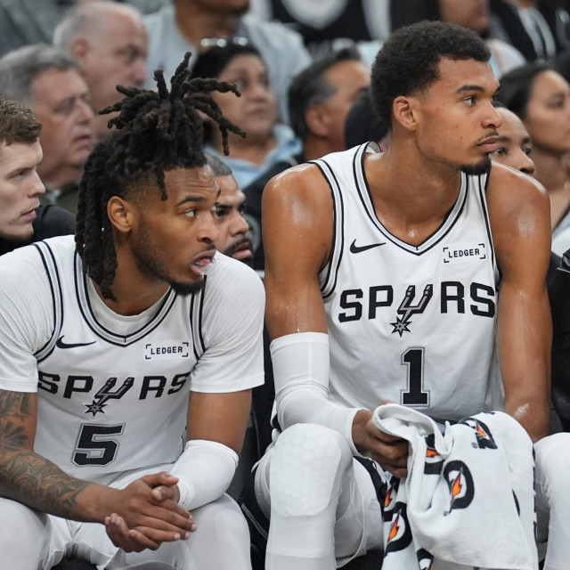 Stephon Castle i Victor Wembanyama su posljednja dva rookieja godine u NBA ligi i udarni tandem San Antonija