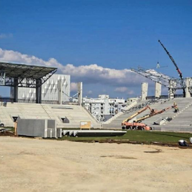 Radovi na novom stadionu u Kranjčevićevoj