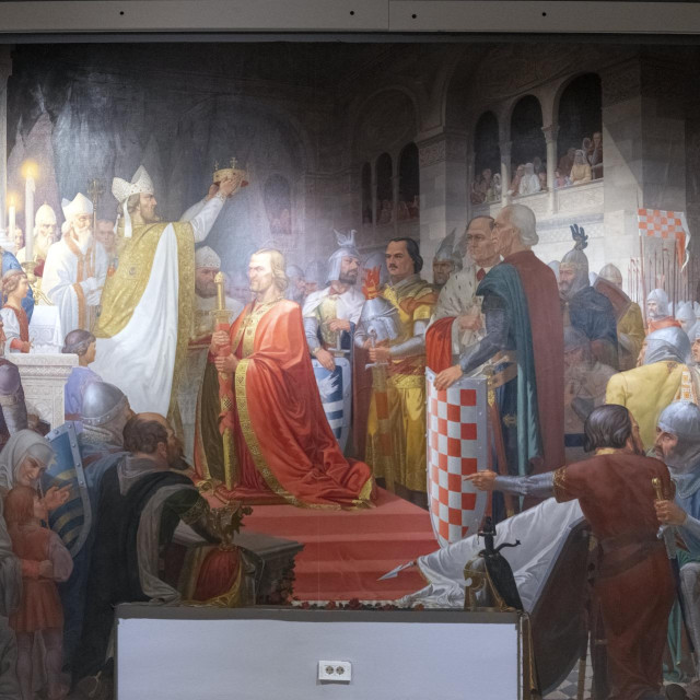 Josip Horvat Međimurec: ”Krunidba kralja Tomislava”, 1938.