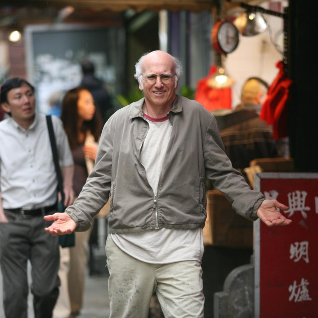 Larry David u sceni iz serije ”Bez oduševljenja, molim”