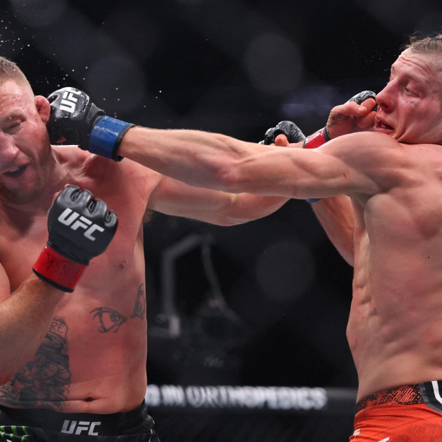 Justin Gaethje i Paddy Pimblett u siječnju su se borili u Las Vegasu