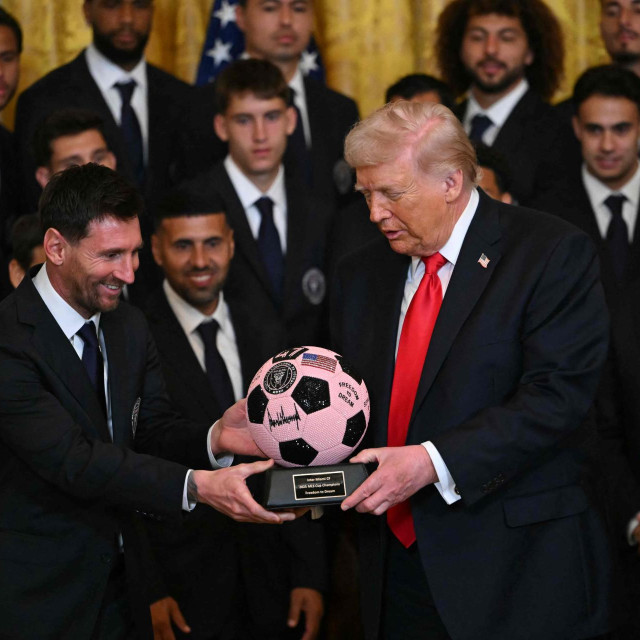 Lionel Messi i Donald Trump
