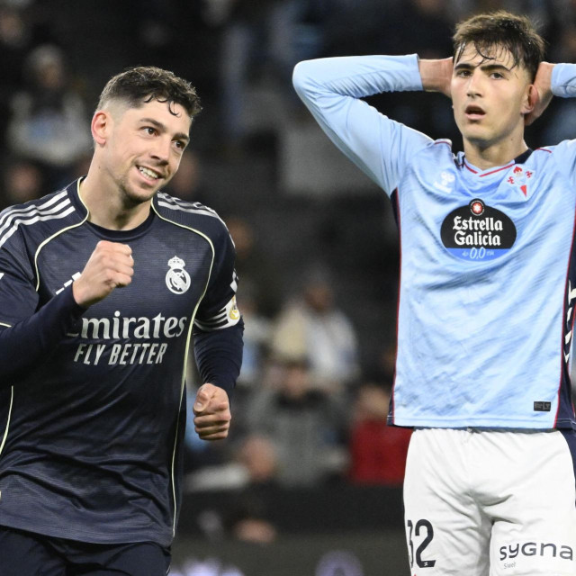 Federico Valverde slavi gol u sudačkoj nadoknadi koji je Realu donio sva tri boda