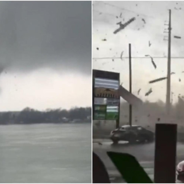 Tornado je poharao Michigan