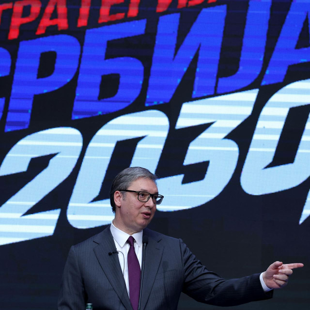Vučić na predstavljanju nacionalne strategije