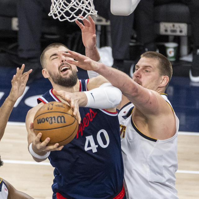 Ivica Zubac i Nikola Jokić