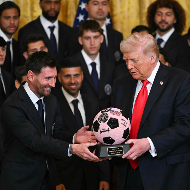 Lionel Messi i Donald Trump