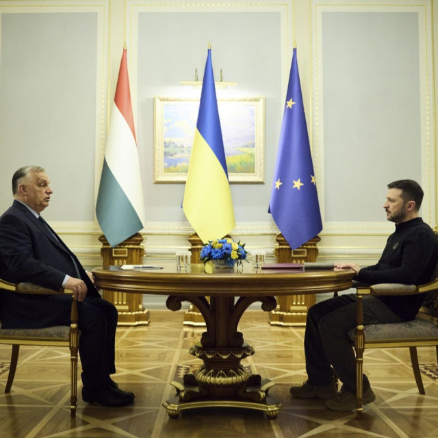 Viktor Orban i Volodimir Zelenski