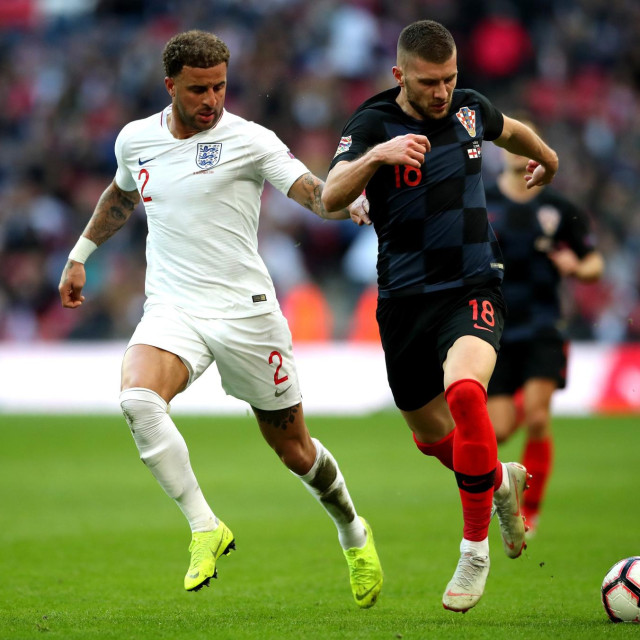 Kyle Walker i Ante Rebić (2018.)