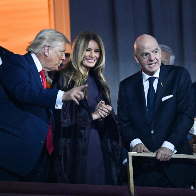 Donald Trump i Gianni Infantino
