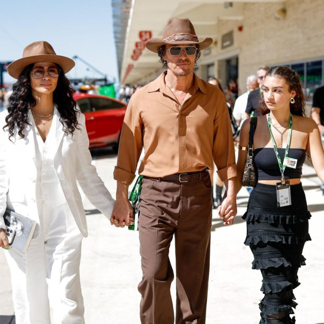 Camila Alves, Matthew McConaughey i Vida Alves McConaughey