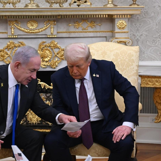 Benjamin Netanyahu i Donald Trump