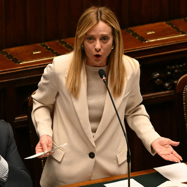 Talijanska premijerka Giorgia Meloni