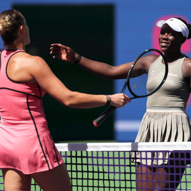 Arina Sabaljenka i Victoria Mboko