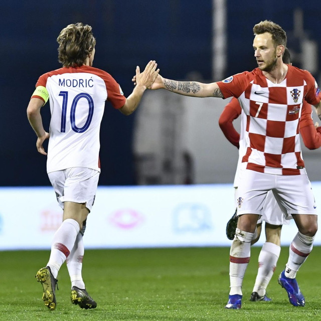 Luka Modrić i Ivan Rakitić