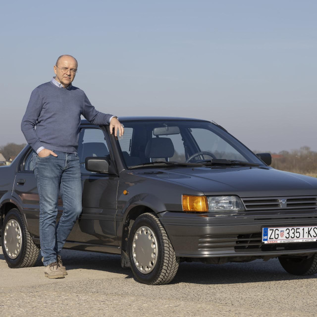 Mladen Kušeković i Nissan Sunny SLX