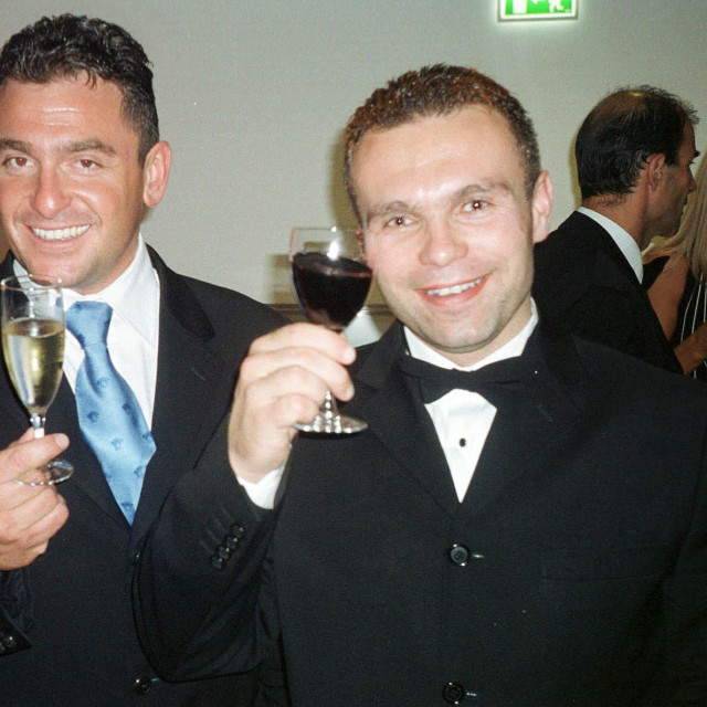 Pavlek 2001. u Monte Carlu uz Igora Kneževića