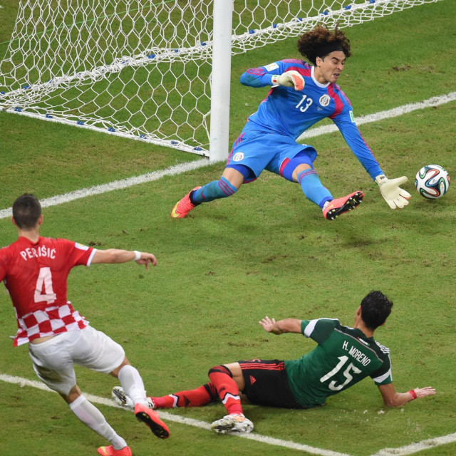 Guillermo Ochoa protiv Hrvatske - Svjetsko prvenstvo 2014.