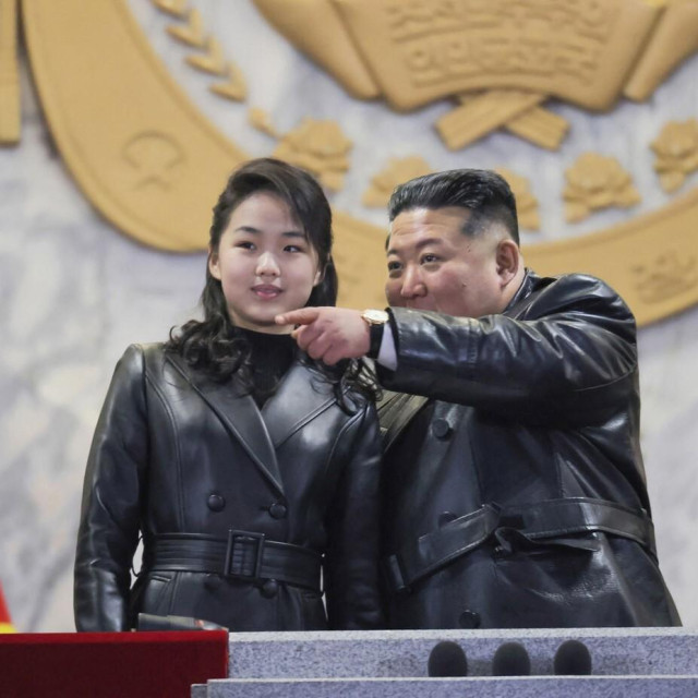 Kim Ju Ae i Kim Jong Un
