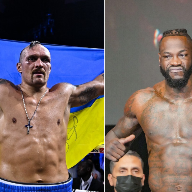 Oleksandr Usyk i Deontay Wilder