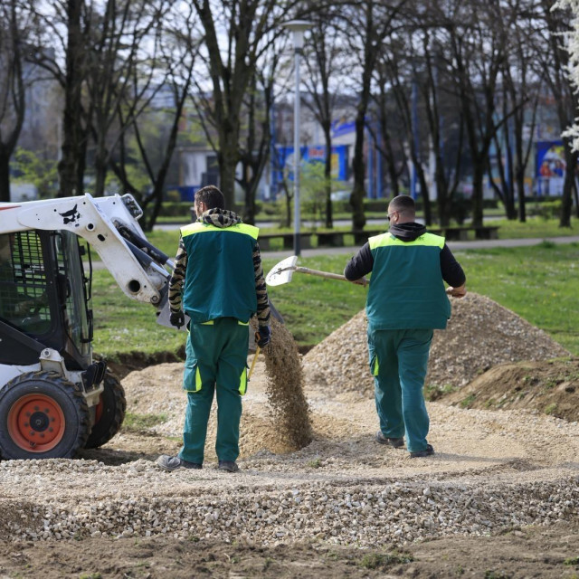 Počeli su radovi na Parku Središće