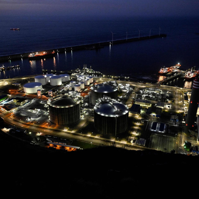 Terminal za ukapljeni plin Bizkaia Bay Gas (BBG) u Zierbeni u Španjolskoj. Sukob oko Irana potresao je globalna energetska tržišta i poremetio ključne tokove nafte i plina kroz Hormuški tjesnac