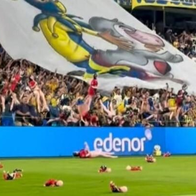 Lutke na utakmici Rosario Central - Banfield