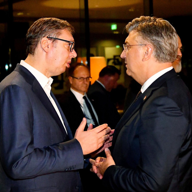 Aleksandar Vučić, Andrej Plenković