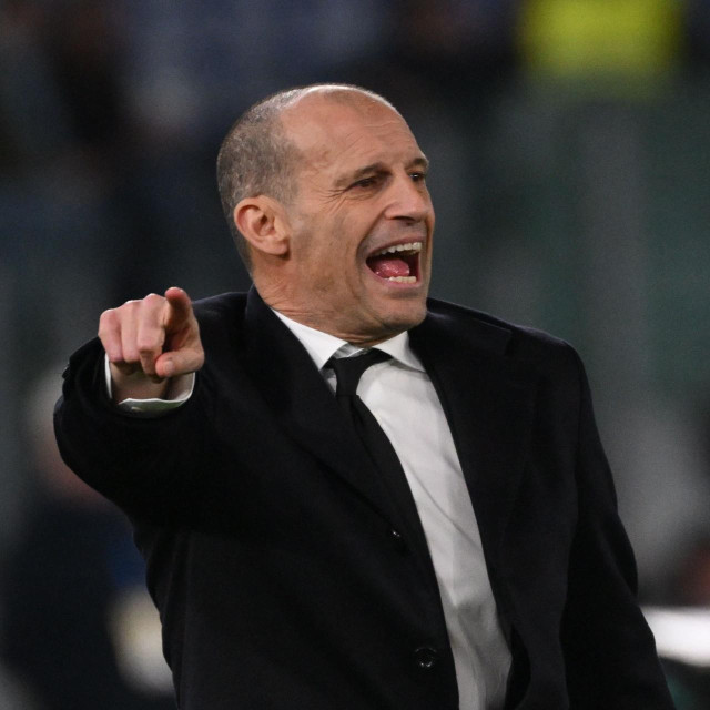 Massimiliano Allegri nije mogao biti zadovoljan rezultatom u Rimu