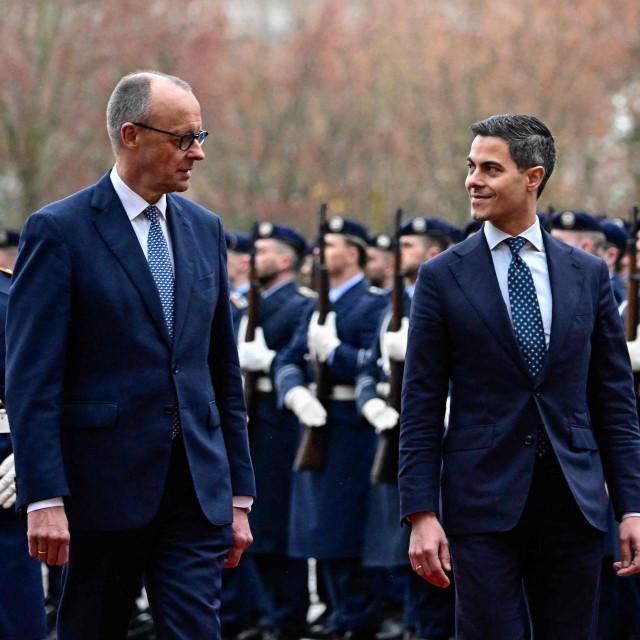 Friedrich Merz i Rob Jetten