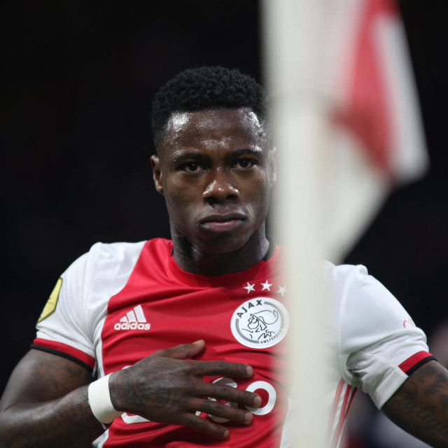 Quincy Promes snimljen u dresu Ajaxa 2020. godine