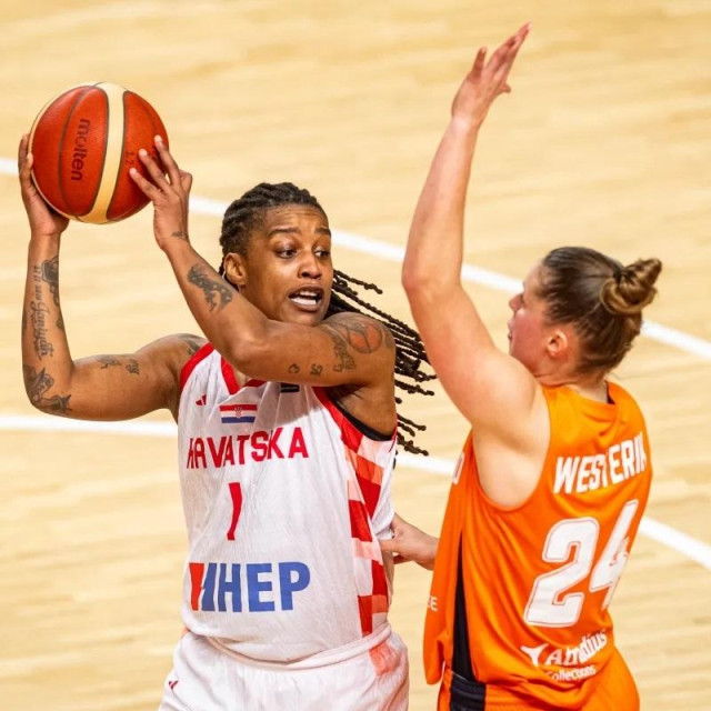 Shavonte Zellous se za ovu utakmicu vratila u hrvatsku reprezentaciju
