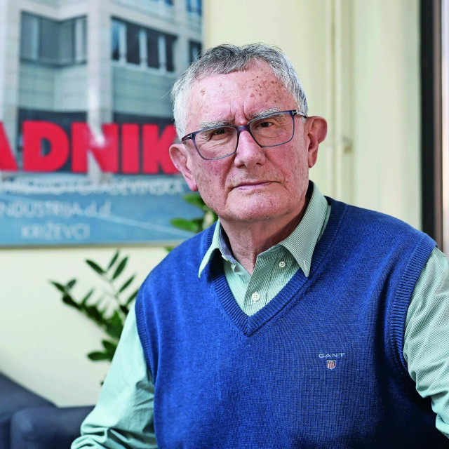 Mirko Habijanec, predsjednik Uprave građevinske tvrtke Radnik
