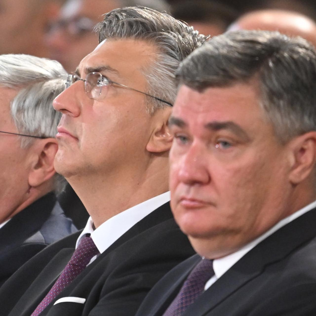 Andrej Plenković i Zoran Milanović