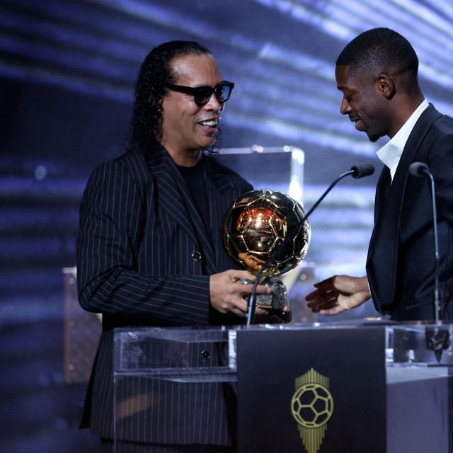 Ronaldinho i Ousmane Dembele