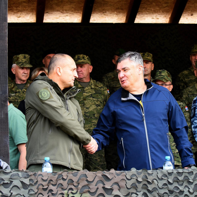 Ivan Anušić i Zoran Milanović