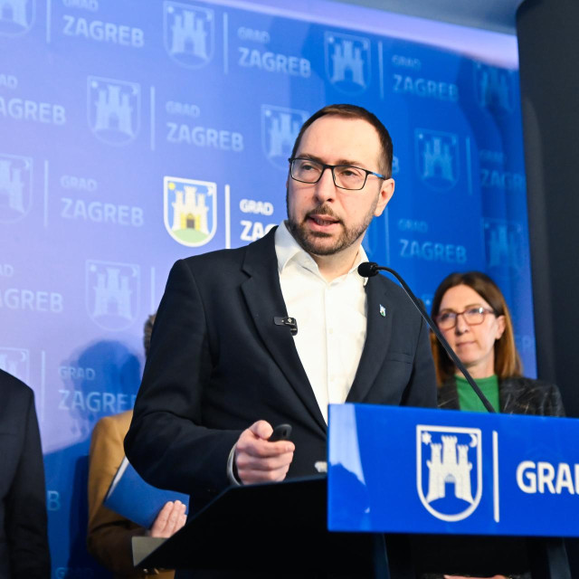 Gradonačelnik Grada Zagreba Tomislav Tomašević