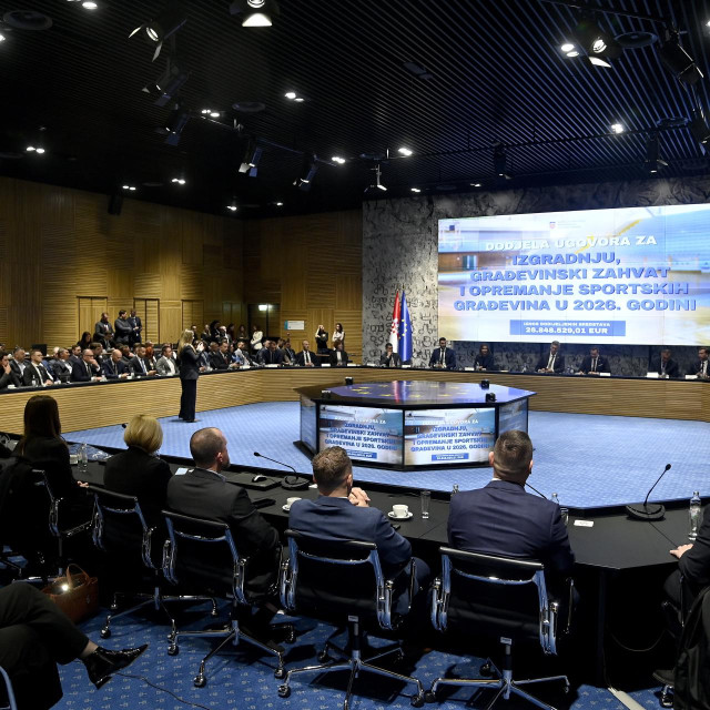Svečanost dodjela ugovora za sportsku infrastrukturu u 2026. godini