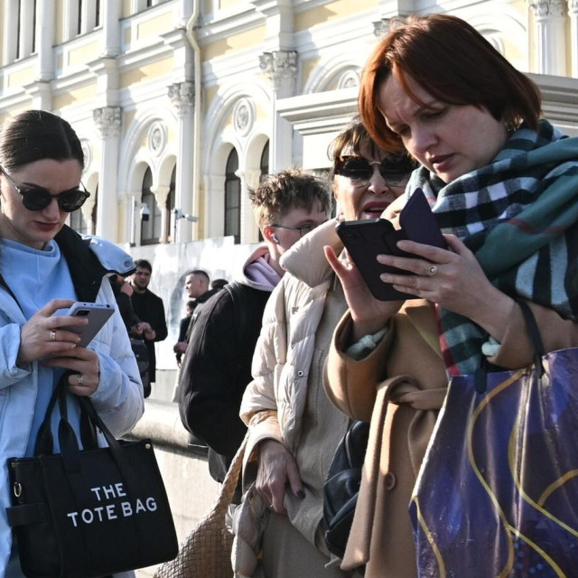 Korisnici mobilnog interneta u Moskvi